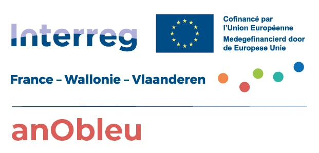 Interreg France – Wallonie – Vlaanderen, cofinancé par l'Union européenne — anObleu